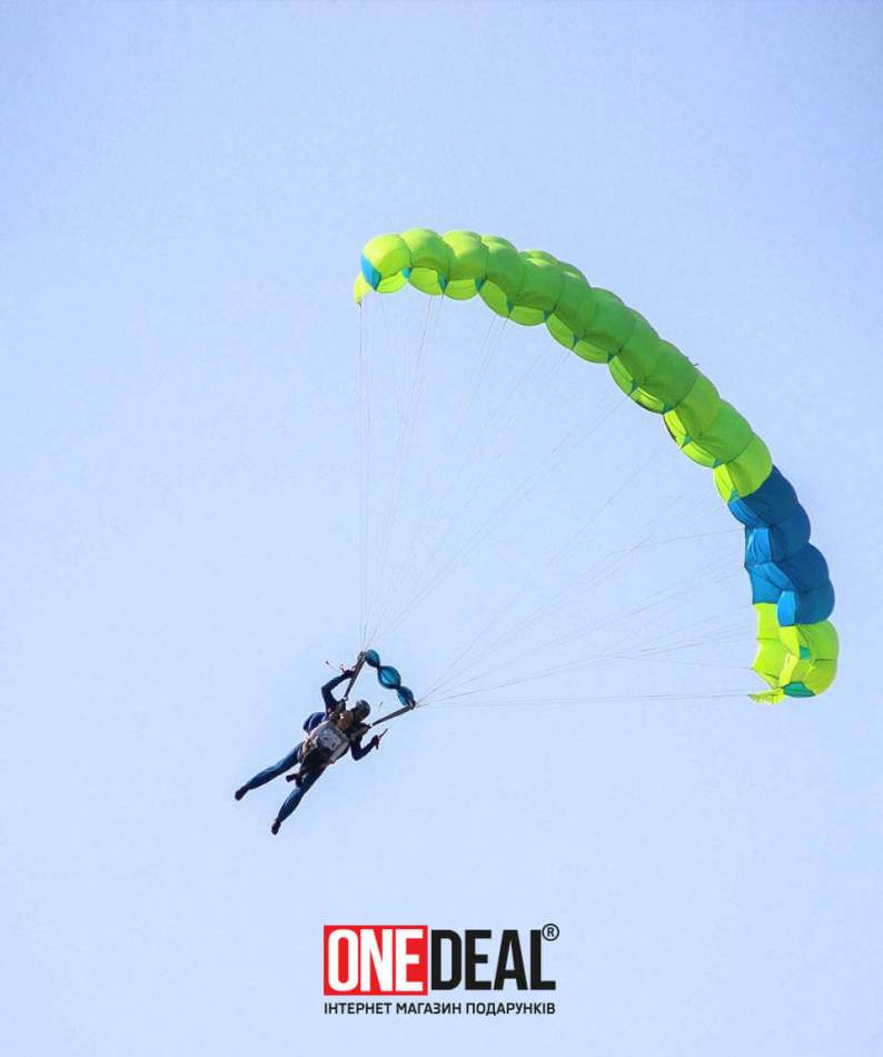 Тандем-стрибок з парашутом в Одесі