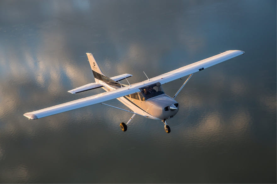 Полет на самолете Cessna-177 над Тернополем