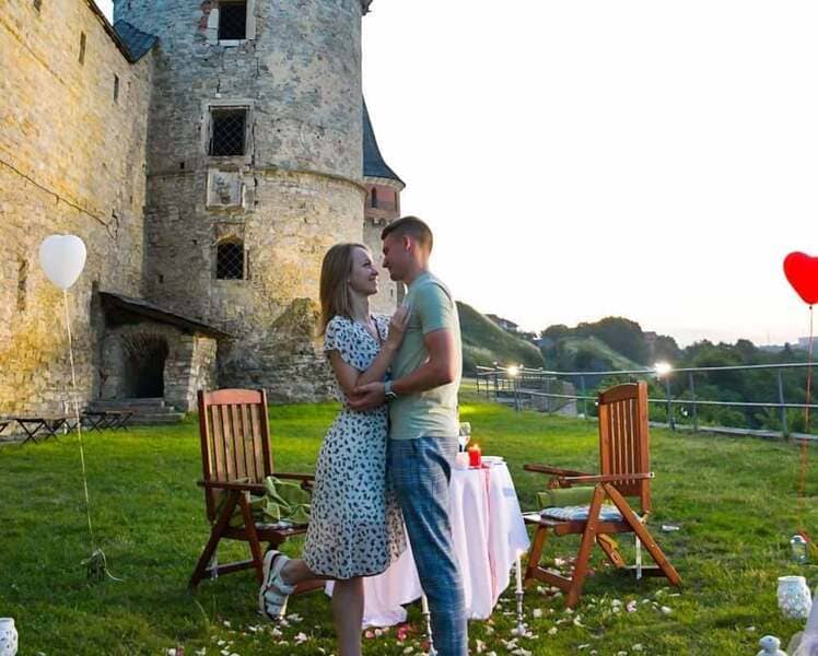 Романтичне побачення у фортеці в Кам'янець-Подільському