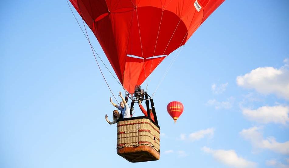Романтический полет на воздушном шаре в Каменец-Подольском