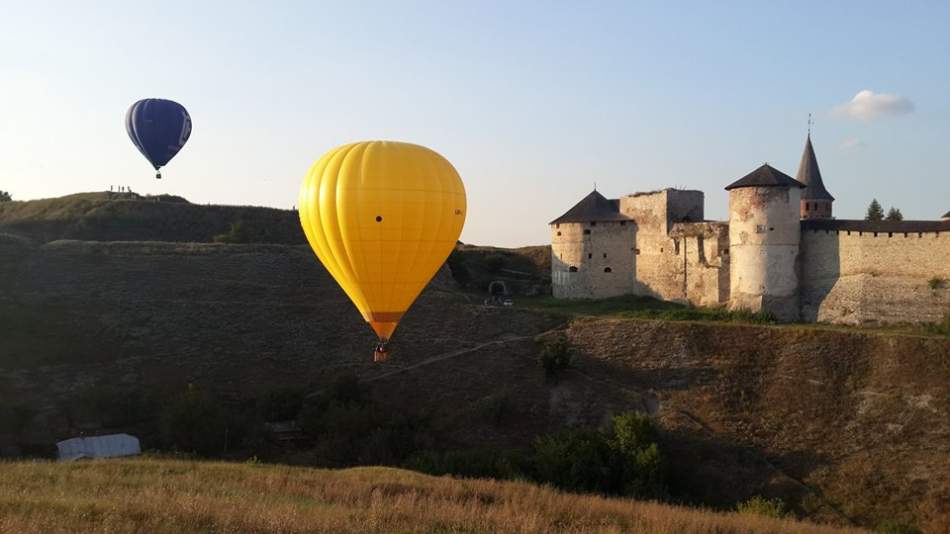 Полет на воздушном шаре для 3-х человек в Каменец-Подольском