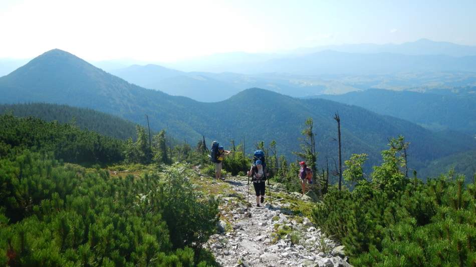 Похід в Карпатські гори