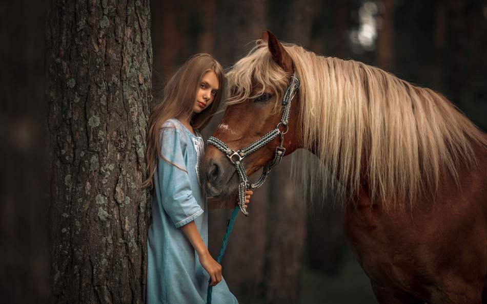 Фотосессия с лошадьми