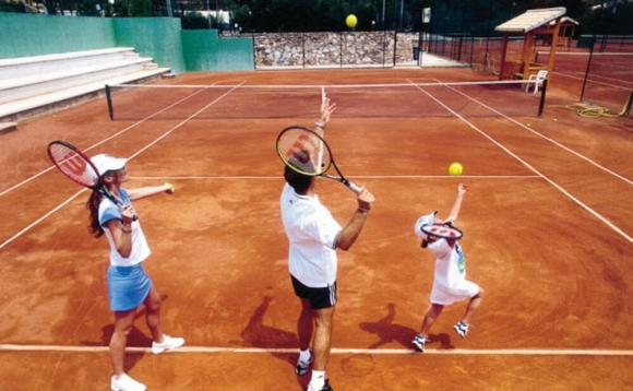 Мастер-класс игры в большой теннис