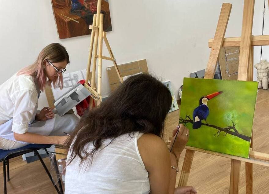 Мастер-класс живописи во Львове