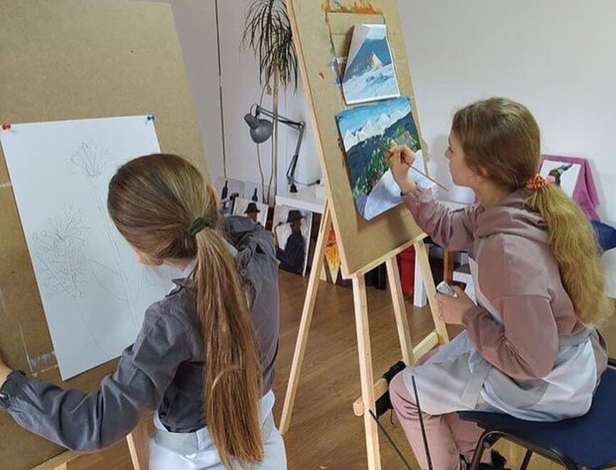 Мастер-класс живописи во Львове