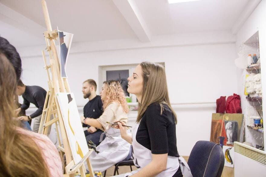 Абонемент на обучение живописи во Львове