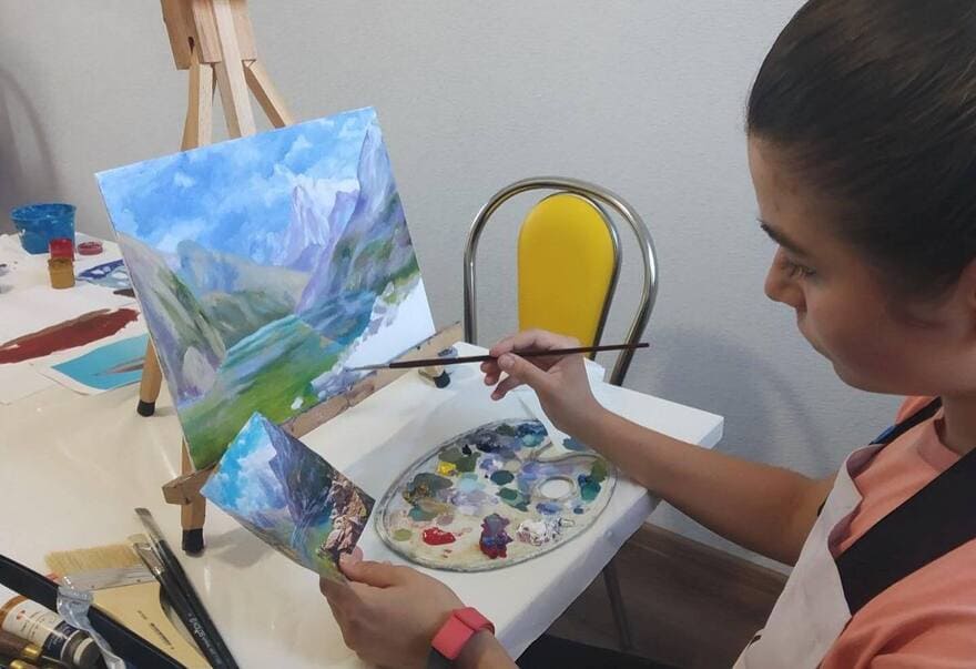 Абонемент на обучение живописи во Львове