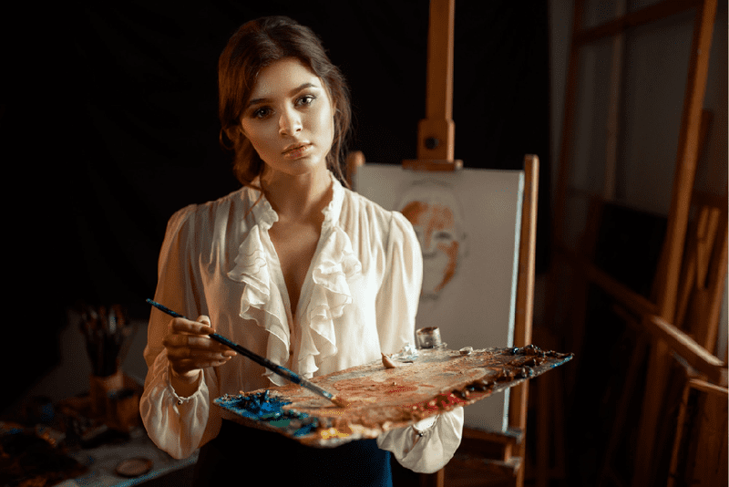 Мастер-класс по живописи масляными красками