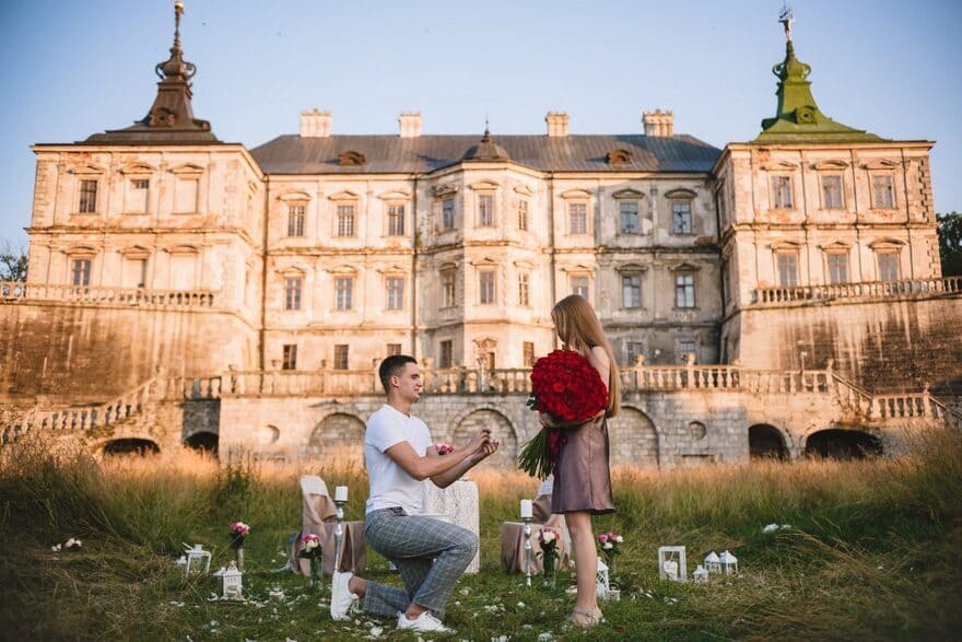 Романтичне побачення біля Підгорецького замку