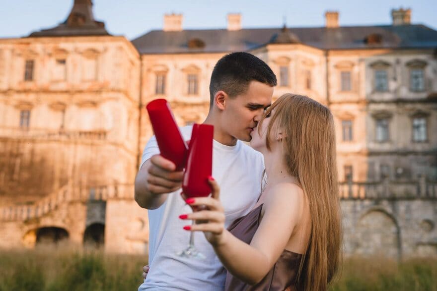 Романтическое свидание у Подгорецкого замка