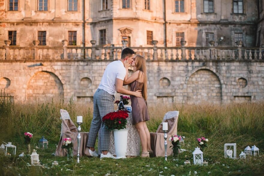 Романтическое свидание у Подгорецкого замка
