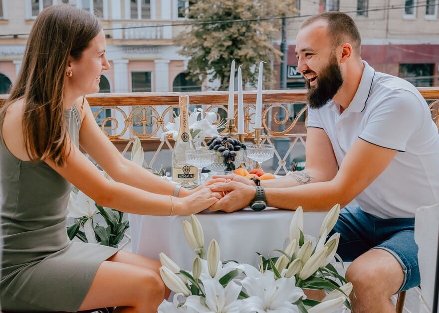 Романтичне побачення в Вінниці на центральному балконі