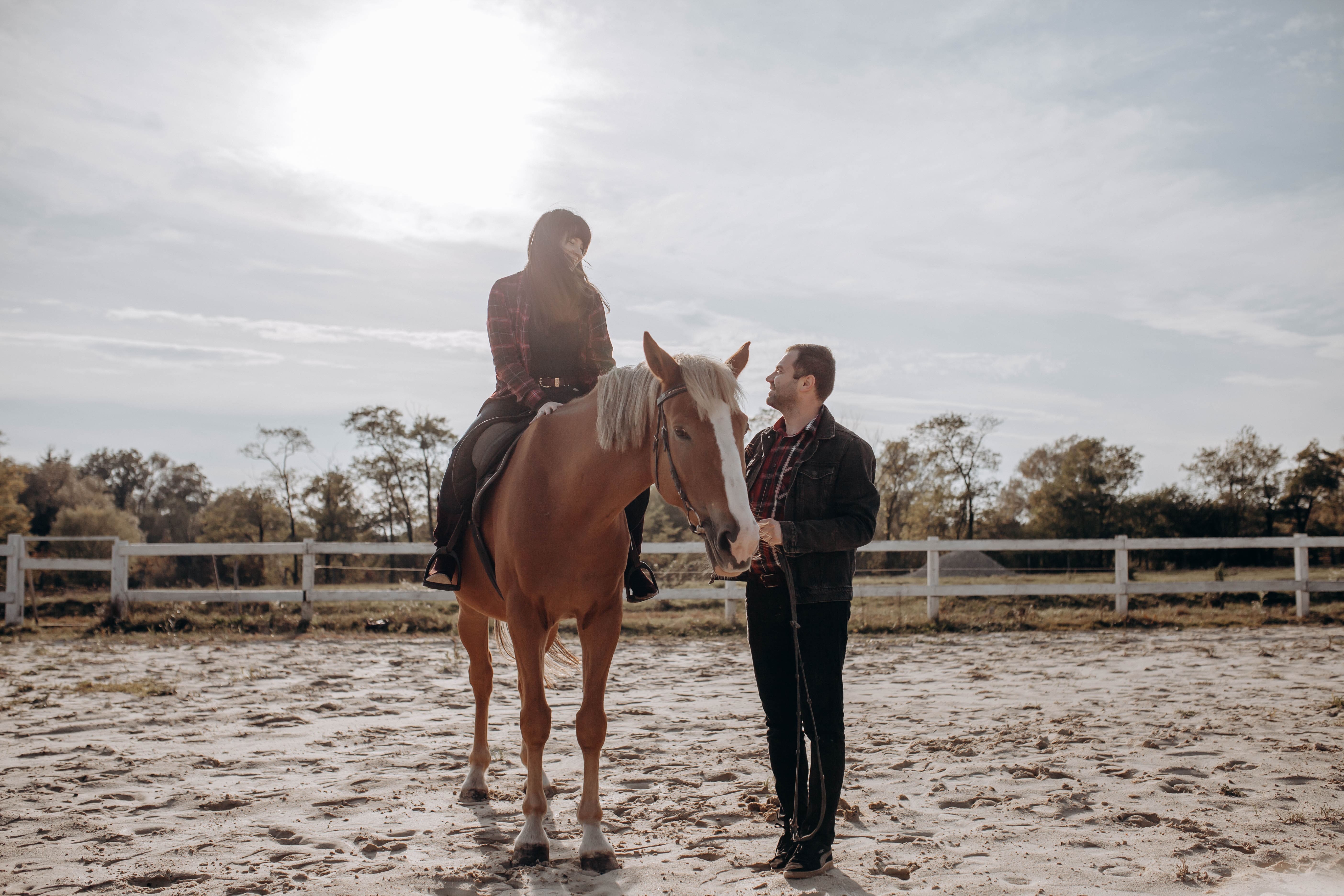 Фотосессия с лошадью в Ивано-Франковске