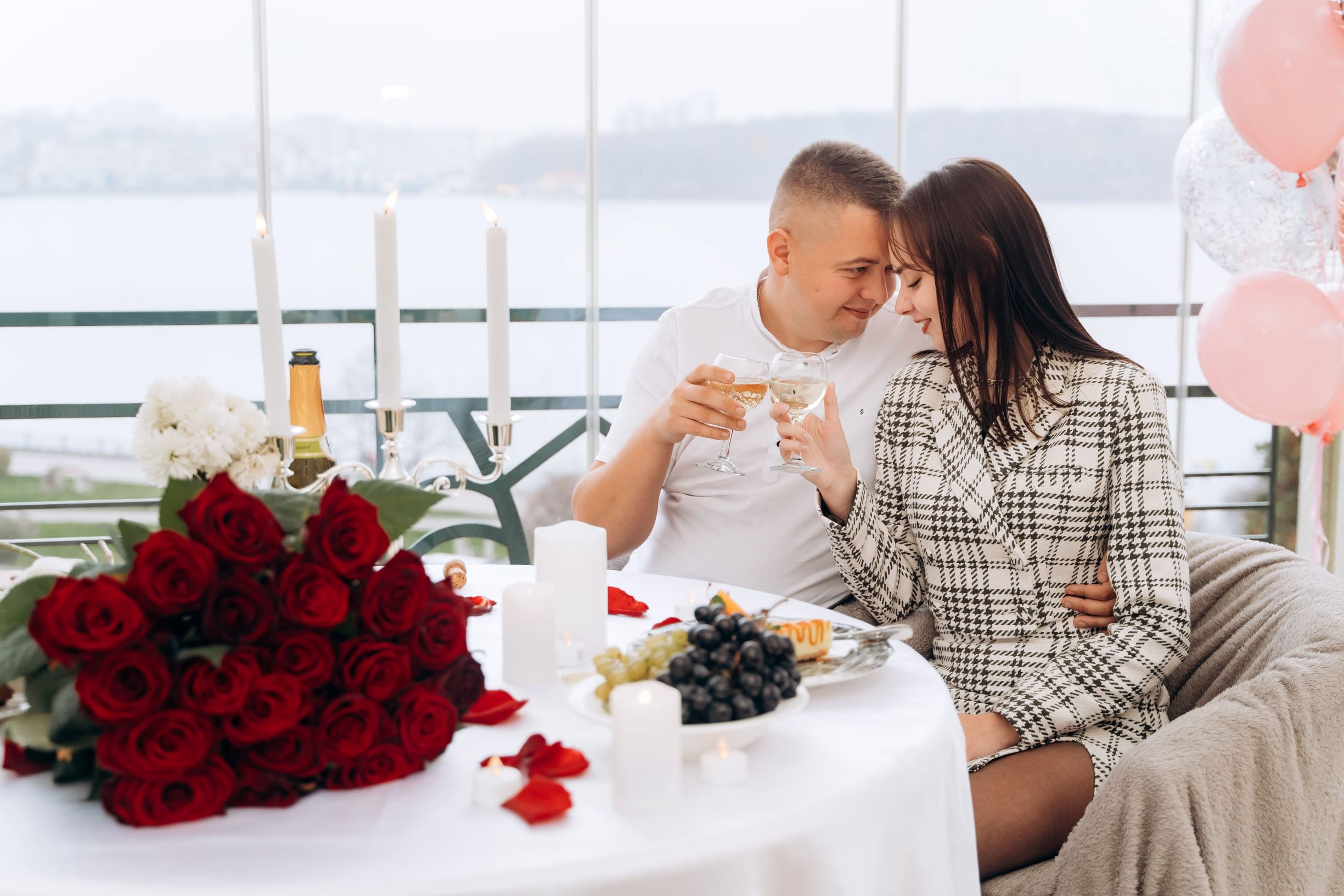 Романтичне побачення з панорамою на озеро в Тернополі