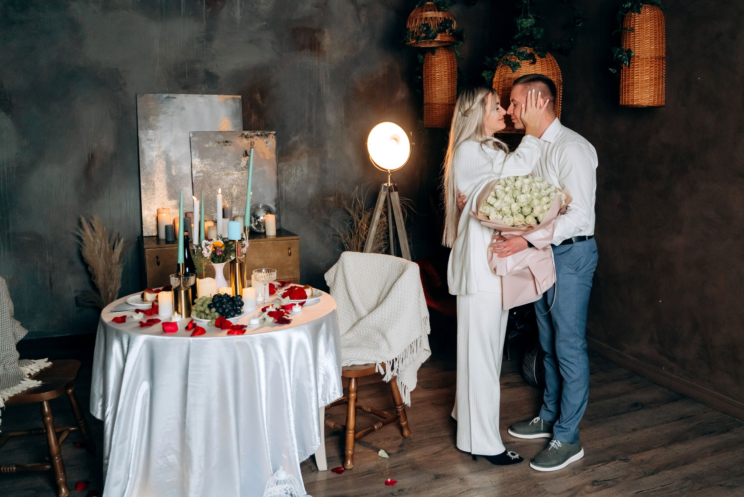 Романтическое свидание в фотостудии в Тернополе