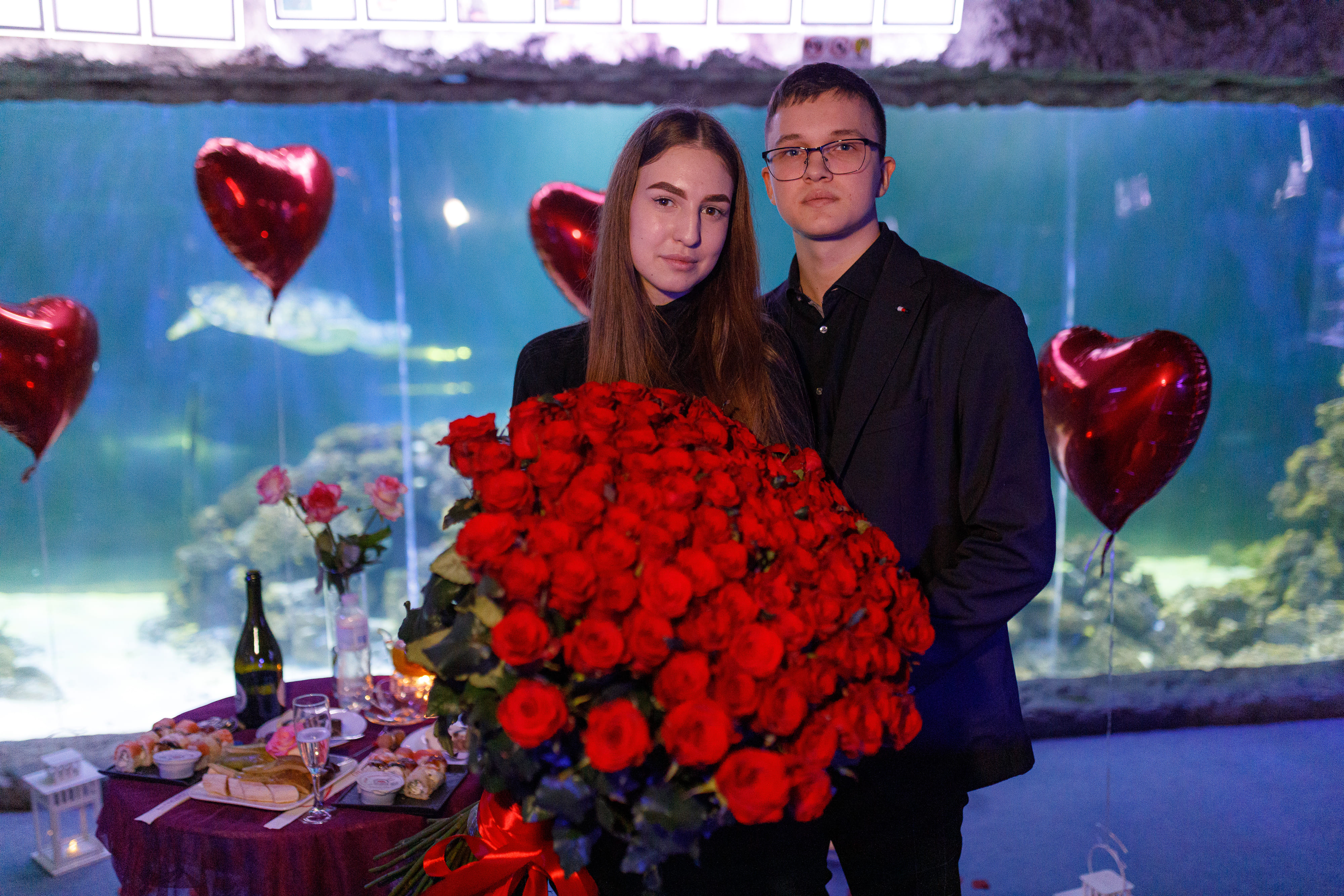 Романтичне побачення в океанаріумі в Києві