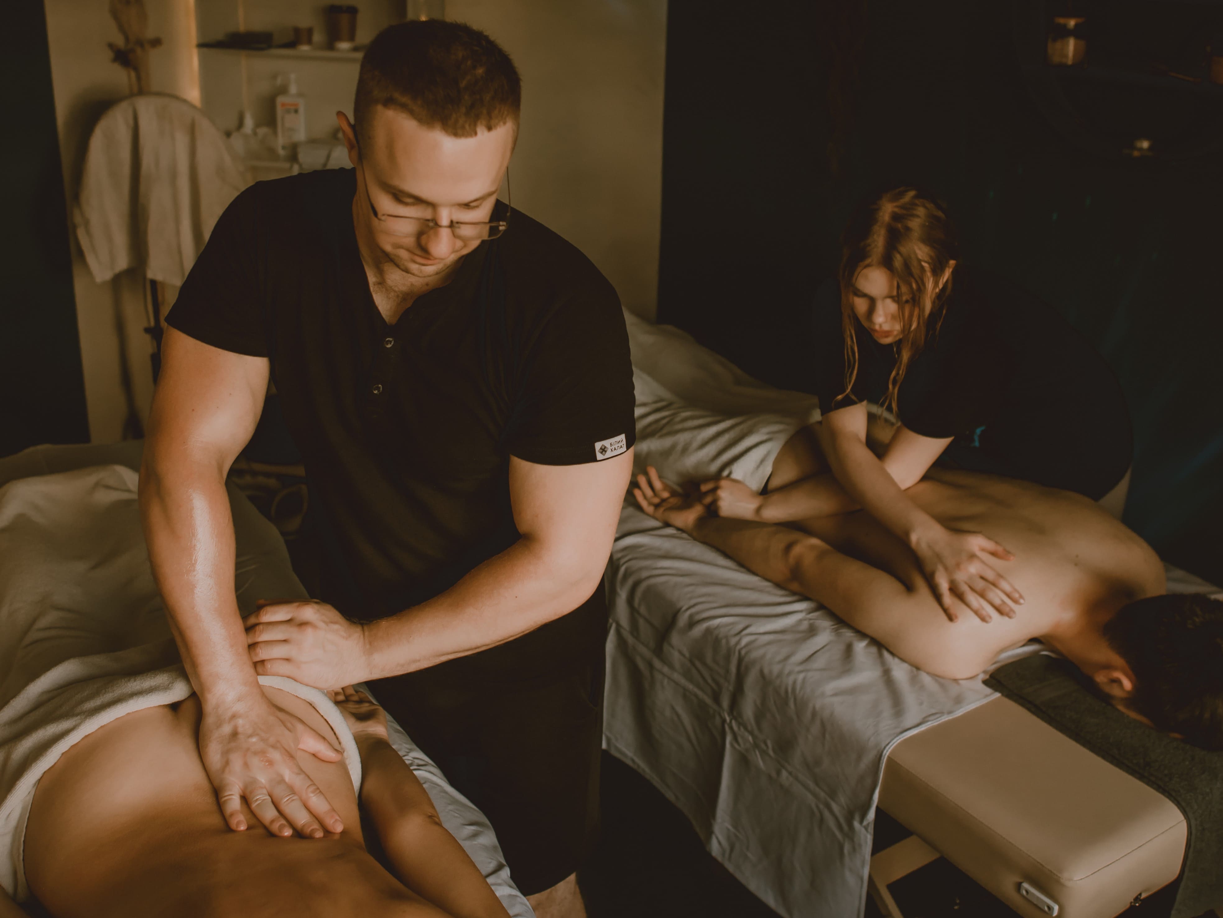 Парный классический массаж в Kaspa Massage